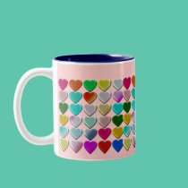 Endless Hearts for Valentines Day mugs