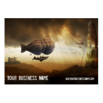 baloon, castle, towers, fairytales, dreams, surreal, fantasy, unique, digital art, yourney, houk, magic, wonderland, home, art, artwork, trendy, special, modern, profile card, computers, bestseller, businesses, Business Card with custom graphic design