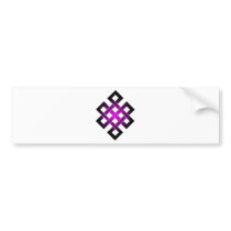Endless knot bumper sticker