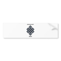Endless Knot Inside (Psyche / Psychology) Bumper Sticker