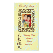 Endless Love in Chinese Wedding Photo Card