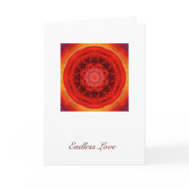 Endless Love Mandala Card