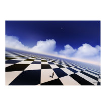 Endless opposites - surreal print