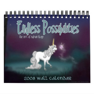 "Endless Possibilities" 2008 Wall Calendar by adrianropp