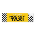 Endless Shift Hockey Taxi bumper stickers by eBrushDesign Endless Shift Hockey Taxi bumper stickers