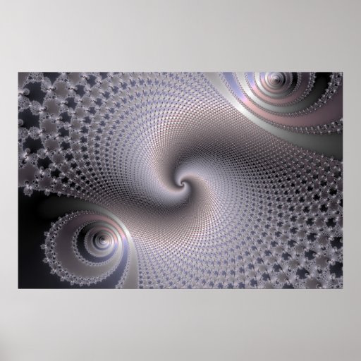 Endless Spirals - Fractal Art Posters
