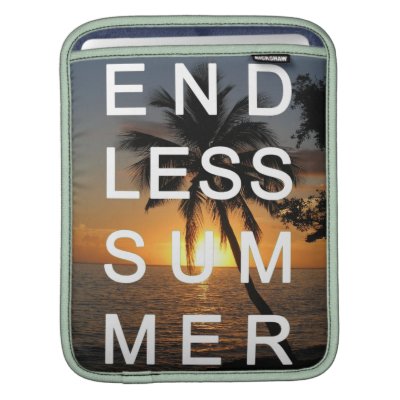 Endless Summer iPad Sleeve