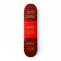 Endo Monogram Custom Skate Board