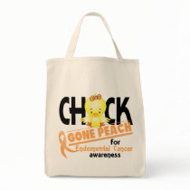 Endometrial Cancer Chick Gone Peach 2 bags