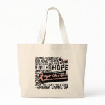 Endometrial Cancer Collage - Fight Like a Girl bags