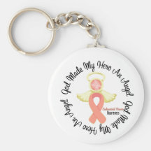 Endometrial Cancer God Made My Hero An Angel Keychain