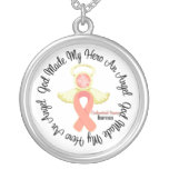 Endometrial Cancer God Made My Hero An Angel necklaces