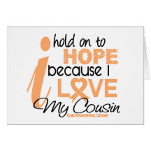Endometrial Cancer Hold On To Hope For My Cousin Cards