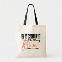 Endometrial  Cancer Picked The Wrong Diva v2 Bags