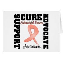 Endometrial Cancer Support Advocate Cure Cards
