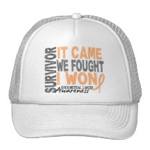 Endometrial Cancer Survivor It Came We Fought Trucker Hats