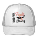Endometrial Uterine Cancer Warrior Hat