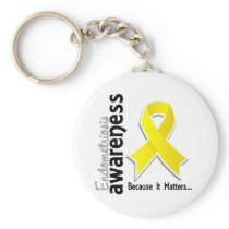 Endometriosis Awareness 5 Key Chain