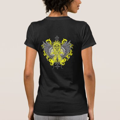 Endometriosis Awareness Cool Wings Tshirt