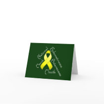 Endometriosis Awareness Month Dark Card