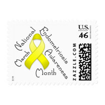 Endometriosis Awareness Month Postage stamps