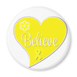 Endometriosis Believe Heart magnets
