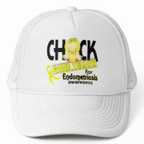 Endometriosis Chick Gone Yellow 2 Trucker Hats