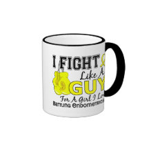 Endometriosis Fight Like A Guy 15 Coffee Mug