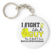 Endometriosis Fight Like A Guy 15 Key Chains