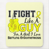 Endometriosis Fight Like A Guy 15 Mousepad