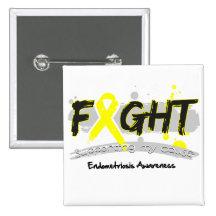 Endometriosis FIGHT Supporting My Cause Pin