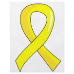 Endometriosis Yellow Ribbon 3 Custom Flyer