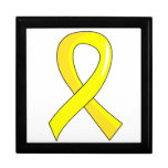 Endometriosis Yellow Ribbon 3 Gift Boxes