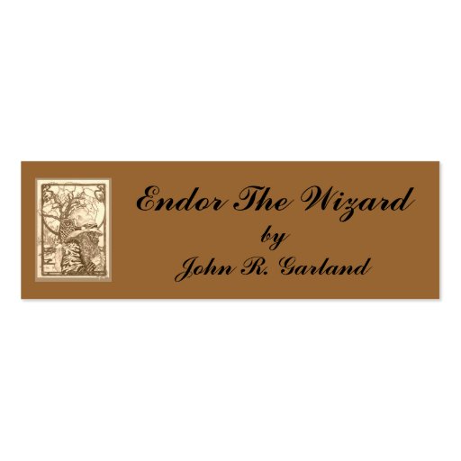 Endor Wizardsepia, Endor The Wizard, byJohn R. ... Business Cards