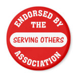 Endorsed by the Serving Others Association Magnet
