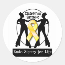 EndoSister4Life Sticker