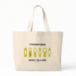 Endospores Built To Last (Bacterial Attitude) Tote Bag