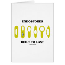Endospores Built To Last (Bacterial Attitude) cards