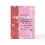 Endurance Greeting Card