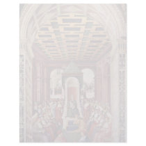 Enea Silvio Piccolomini Before The Pope Eugenius Customized Letterhead