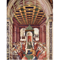 Enea Silvio Piccolomini Before The Pope Eugenius Acrylic Cut Outs