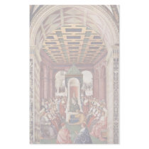 Enea Silvio Piccolomini Before The Pope Eugenius Personalized Stationery