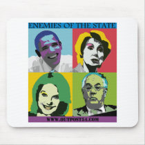 ENEMIES OF THE STATE MOUSE MAT