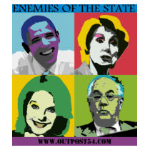 ENEMIES OF THE STATE t-shirts by outpost54 ENEMIES OF THE STATE t-shirts