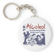 Enemy Alkohol Key Chain