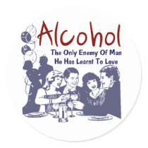 Enemy Alkohol Stickers