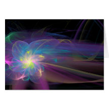Energetic Bouquet Greeting Card