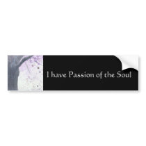 Energy and Life Bumper Sticker, Passion of Soul