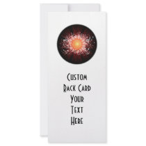 Energy Ball Line Art - Original Colors Rack Card Template