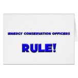 Energy Conservation Officers Rule! cards